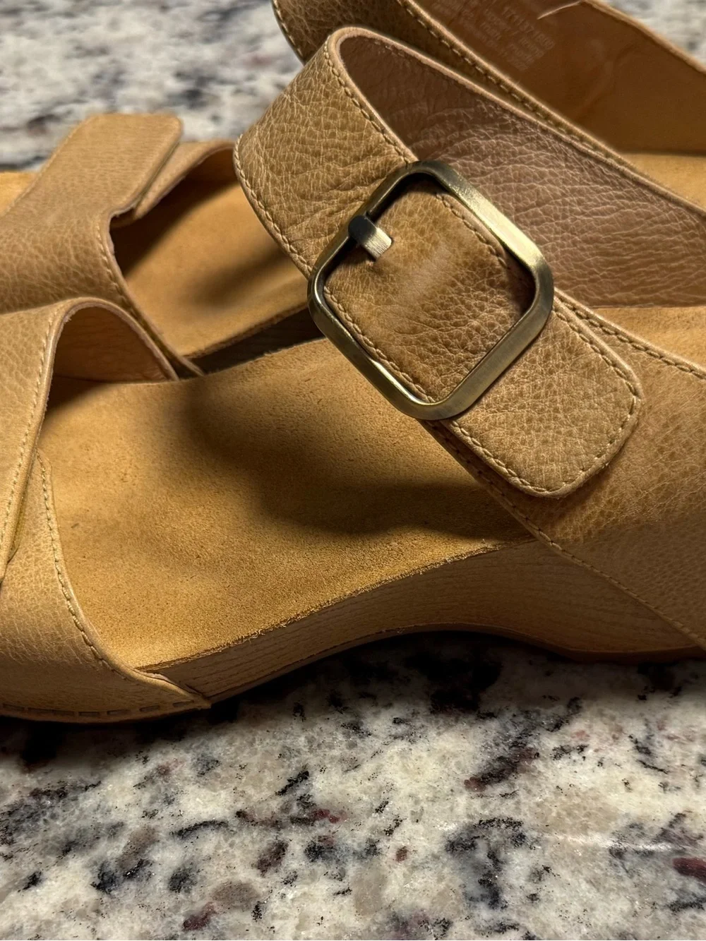 Dansko Tanya Leather Slide Sandals - Women’s 41